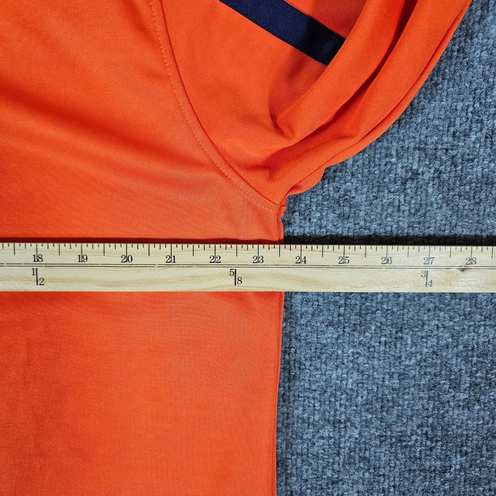 Nike Syracuse Orange Dri-FIT 1/4 Zip Pullover Mens Large Orange Navy Training - Picture 6 of 6
